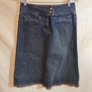 Cabi Denim Jean Skirt